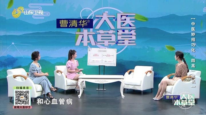 大医本草堂 中医妙招巧化“四高”危机