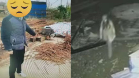 男子扮“美女”盗工地钢材 自称：这条路不能走