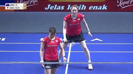 【全场回放】康荣雅/于亚杰1-2福岛由纪/松本麻佑 印尼公开赛 女双32强赛