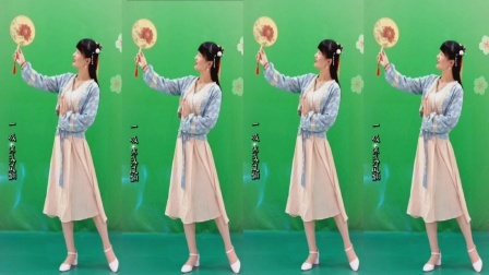 扇子舞《烟花三月下扬州》80年代经典老歌