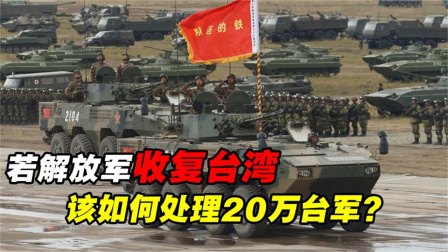军事科技 若解放军收复台湾，如何处理20万台军？人大代表提议收编解放军