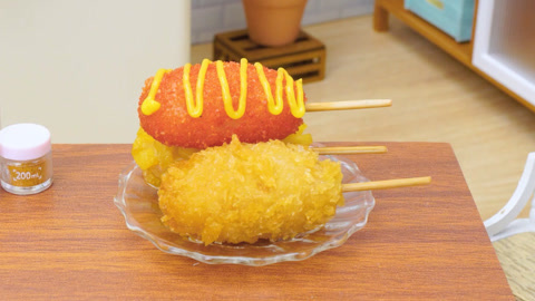 三种香肠芝士棒