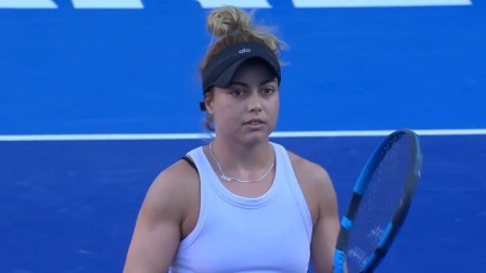 【全场回放】扎拉祖哈2-0罗德里格斯 2024年WTA蒙特雷站第一轮