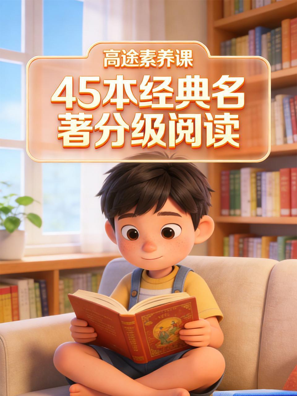 高途素养课：45本经典名著分级阅读