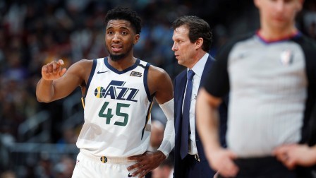 2020 NBA全明星正赛 米切尔赛季至今高光时刻，大帽詹皇+晃飞对手干拔三分