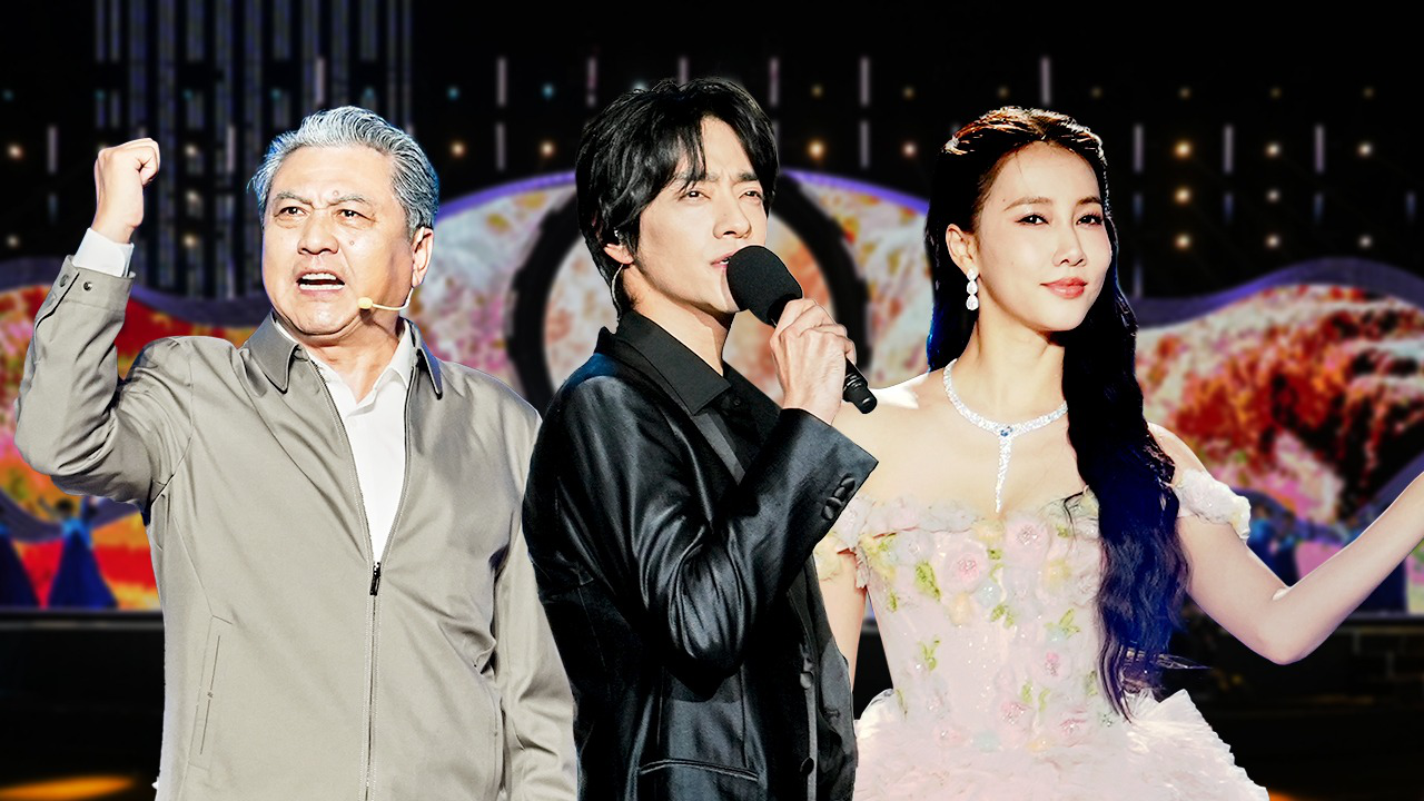 郑云龙温柔翻唱 弦子带娃同台好暖心