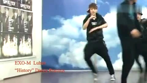 EXO History 主鹿晗 练习室舞蹈版-EXO