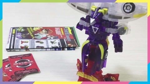 月采亲子游戏益智玩具 魔幻车神变形玩具天地超神
