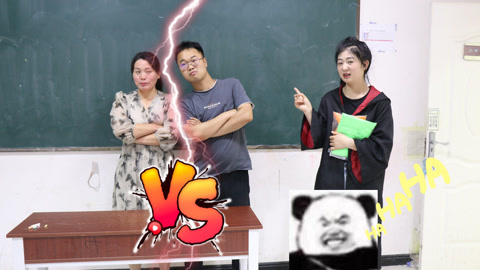 美女家务事 小晴故意被老师针对，没想被小晴爸爸一招解决难题，太机智了！
