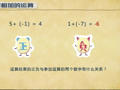 有理数的加法之异号
