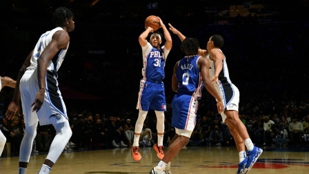 2021-2022赛季NBA集锦 NBA-库里24分 恩比德16+13 76人送魔术7连败