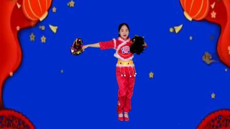 动感时尚广场舞 牛年吉祥，新年祝福歌《祝你发大财》牛年吉祥发大财