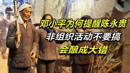 文史档案 邓小平警告陈永贵，不要搞非组织活动，陈永贵如何回应