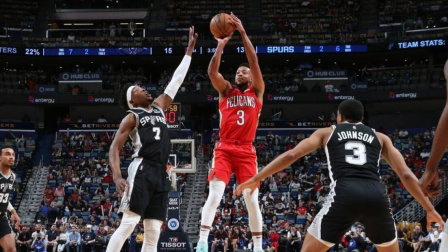 NBA热辣资讯 NBA附加赛对阵出炉：篮网后天主场战骑士