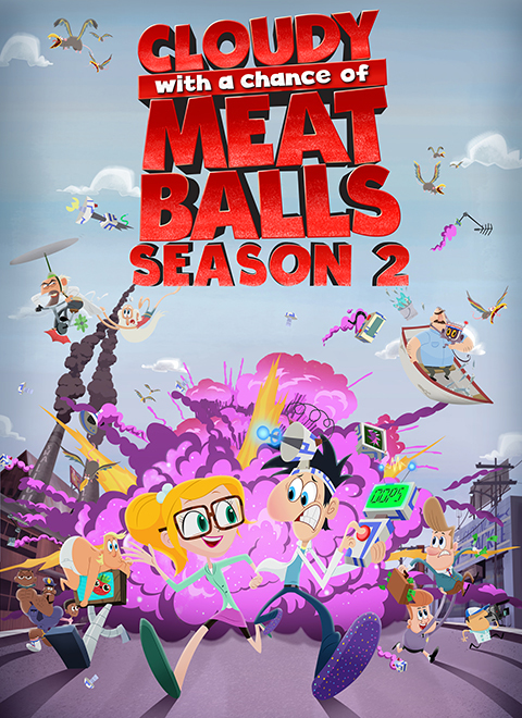 肉丸子的天空第二季（Cloudy With a Chance of Meatballs 2）英文版