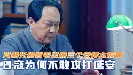 华夏史录 日寇为何不敢攻打延安？肖劲光坦言：毛主席三个安排太厉害