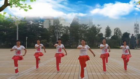 广场舞 广场舞《爱情天堂》