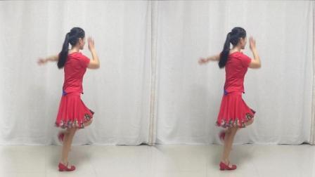 朵妹广场舞《你不来我不老》简单好看又好学