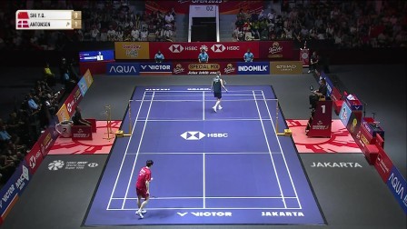 【赛事精华】男单半决赛石宇奇1-2安东森