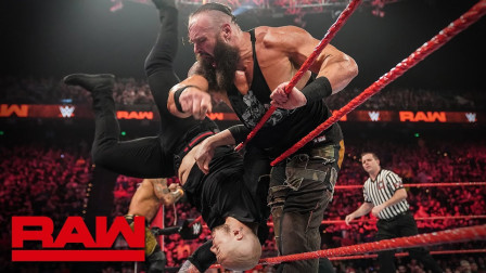WWE RAW 2019 【RAW 04/29】德鲁一拳将独狼送到布朗的怀里