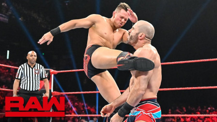 WWE RAW 2019 【RAW 09/02】米兹躲过凯萨罗的欧洲上勾拳