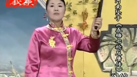 坠子《五梅七枪反唐传》