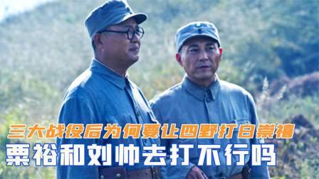 红墙往事 三大战役后，为何要让四野打白崇禧？粟裕和刘帅去打不行吗