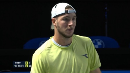 【全场回放】德米纳尔2-1施特鲁夫 2024ATP维也纳站 第一轮
