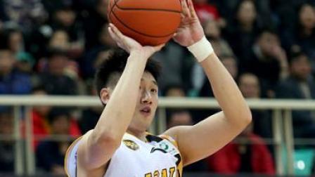 CBA 18/19赛季 广厦VS龙狮第二节：李京龙三分奇准无比，广厦半场57-54领先
