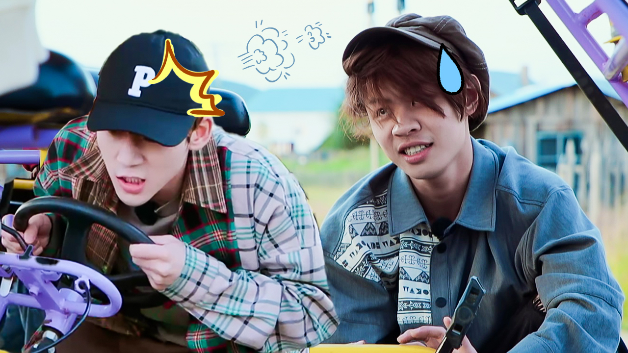 第2期中：谢兴阳骑车带王晨艺兜风掉链子