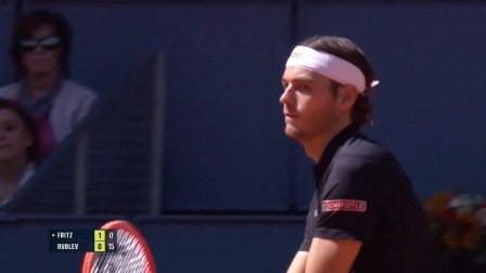 【原声纯享】卢布列夫2-0弗里茨 2024ATP1000马德里大师赛 男单半决赛