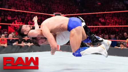 WWE RAW 2019 【RAW 04/15】泽丽娜剪刀腿 安德瑞DDT