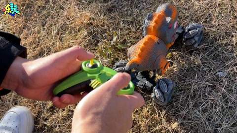 发现超级遥控螳螂