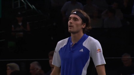 【全场回放】西西帕斯2-1塞伦多罗 2024ATP巴黎大师赛第三轮