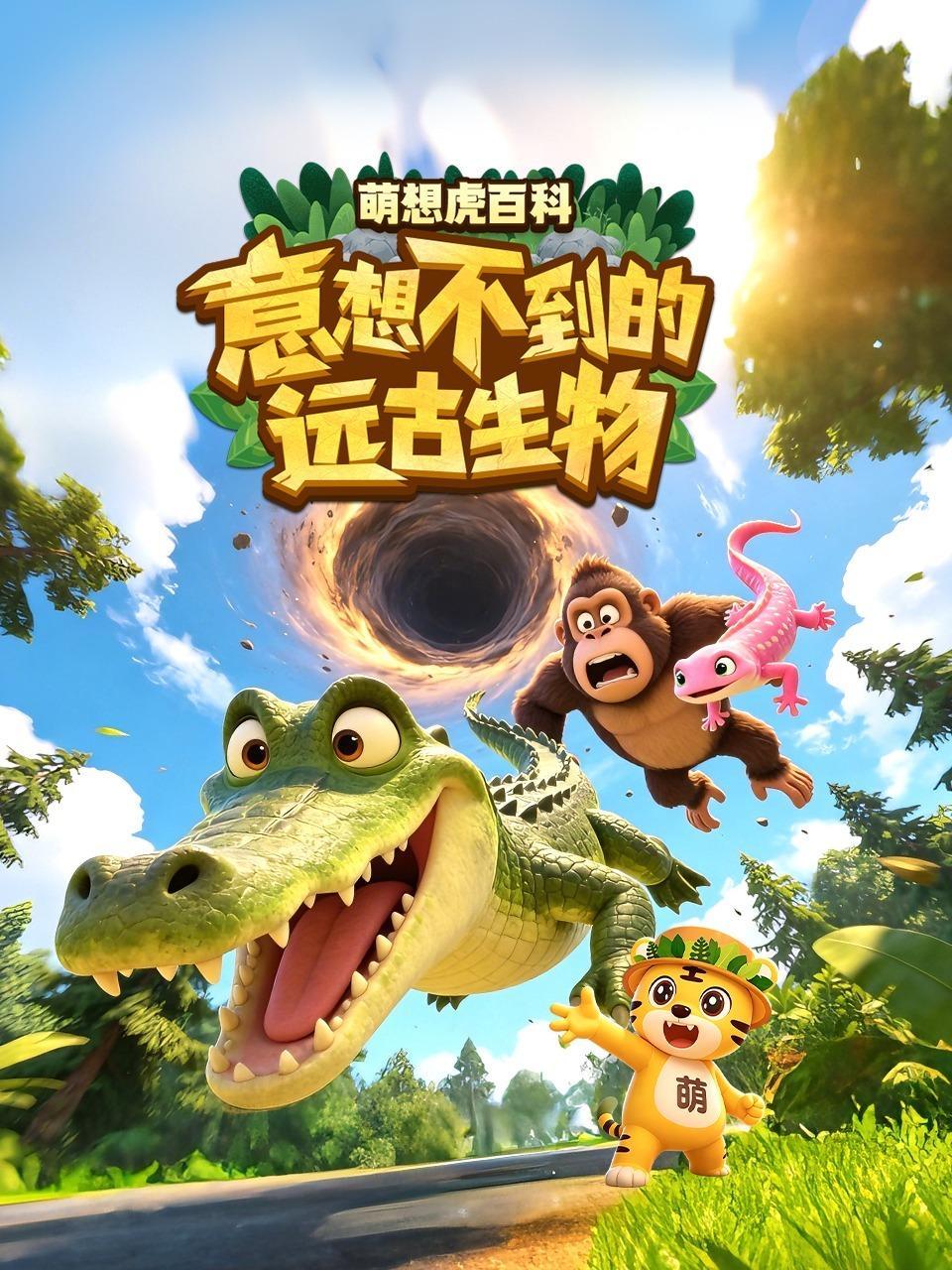 萌想虎百科：意想不到的远古生物 海报