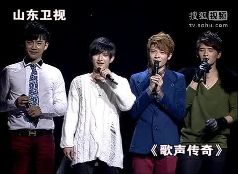 《歌声传奇》山东卫视 歌声传奇 冤家路窄 曹轩宾再次与至上励合对决