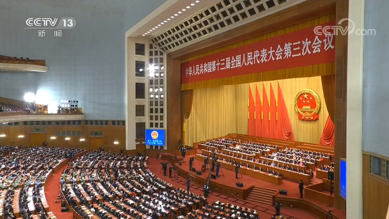 《十三届全国人大三次会议闭幕会》 20200528