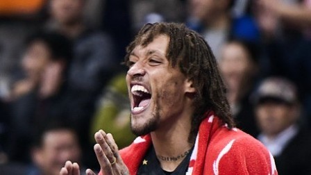 CBA 18/19赛季 广东VS浙江第四节：比斯利梦幻转身马尚遮天蔽日，广东113-91大胜稠州