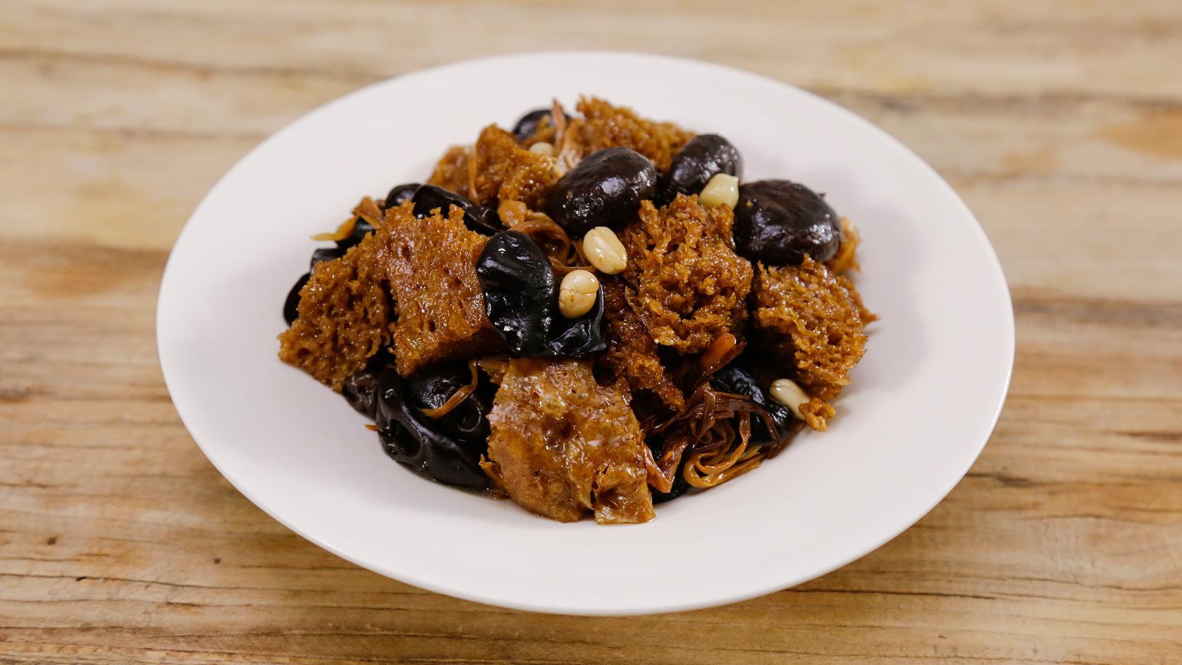 达人厨房 美食台｜四喜烤麸