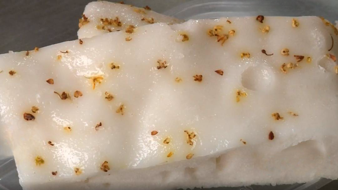 人气美食 新场手工糕点 水塔糕热销