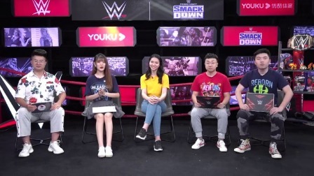 【摔角吧！斗士】WWE SD 第1139期：吴冬妮做客联袂摔角家族解读本期SD