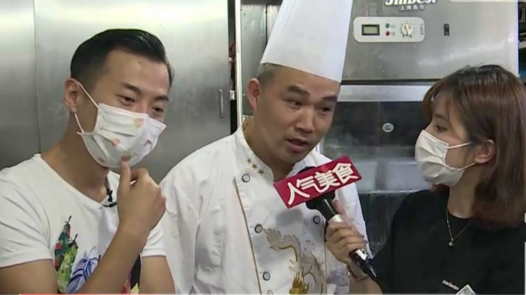 人气美食 黄河路三十年本帮馆 肉饼鲈鱼似“孔雀”