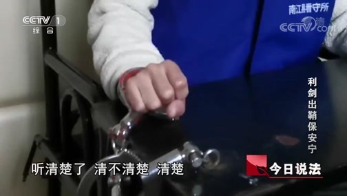 今日说法 《今日说法》 20200701 利剑出鞘保安宁