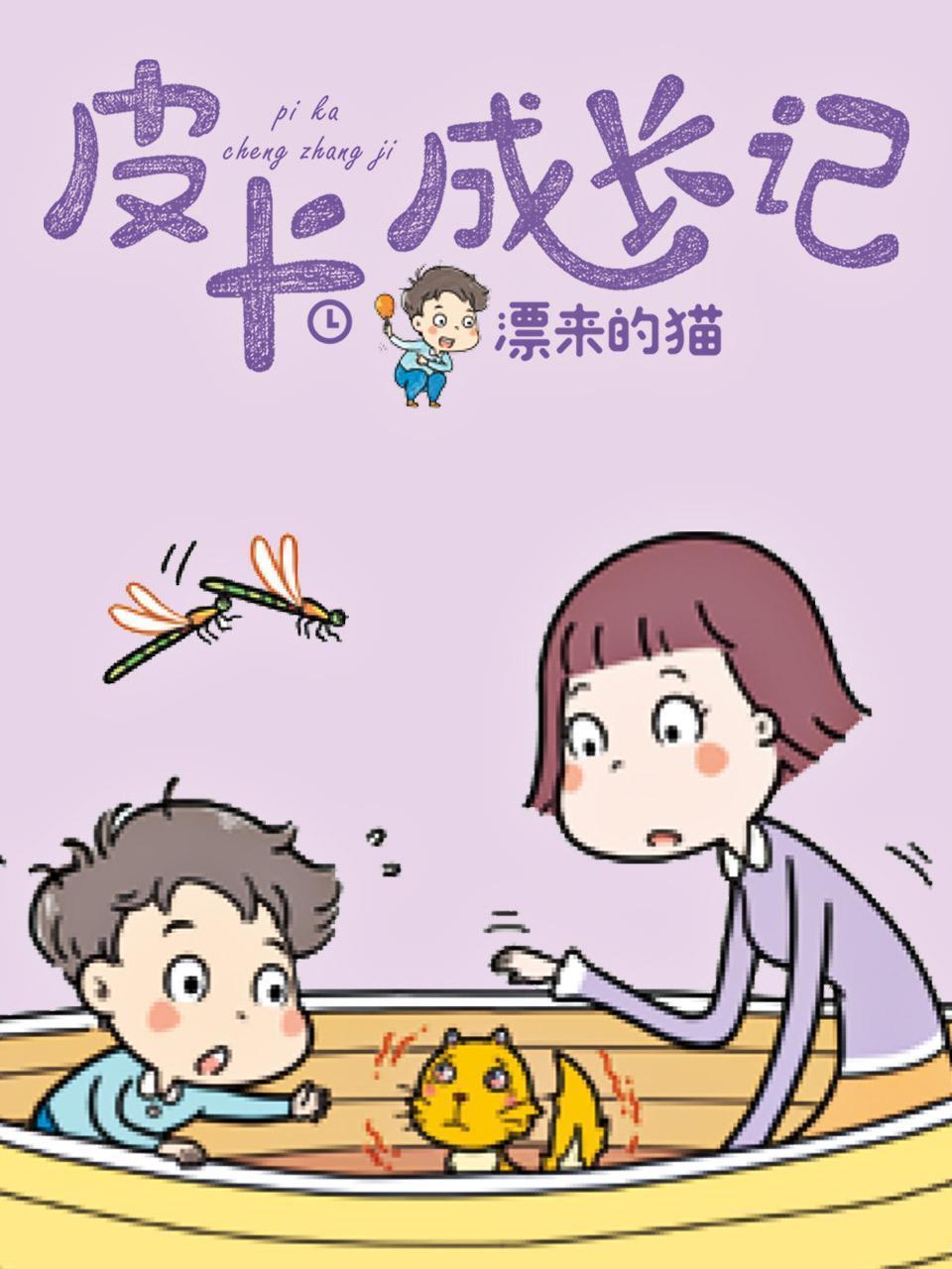 皮卡成长记-漂来的猫