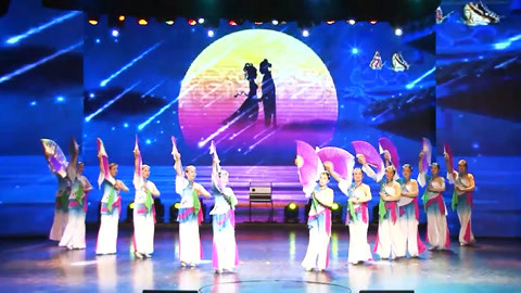 广场舞 俏皮好看的秧歌舞蹈表演