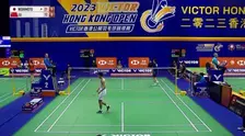 2023中国香港羽毛球公开赛 男单32强赛 西本拳太VS陆光祖 海报