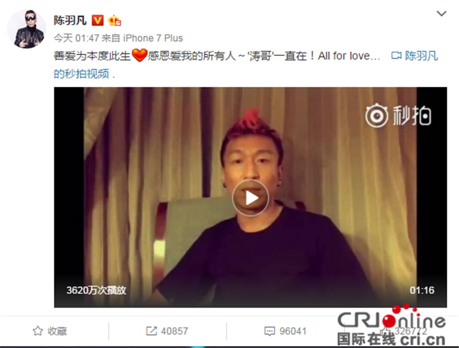 陈羽凡白百何于2015年离婚 陈羽凡将无限期退出娱乐圈