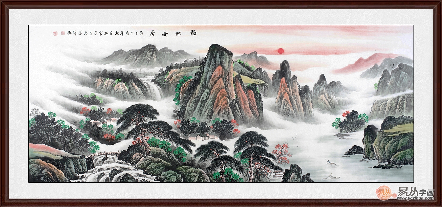 家居财运风水画大盘点,快来拿走适合你家财运-智客号