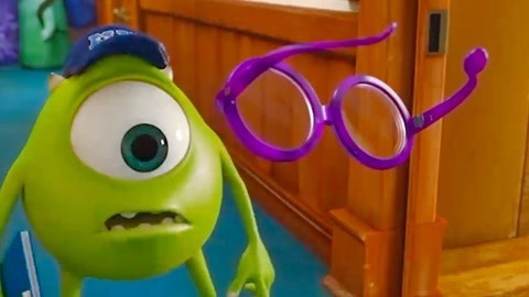 怪兽大学:我的室友有点怪,一言不合就隐身,大眼仔默默适应