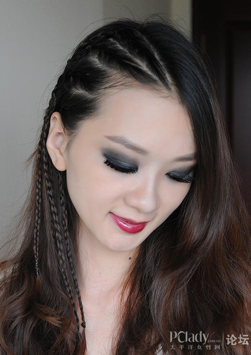 朋克外侧编发,有谁知道怎么绑 的呢,有教程么